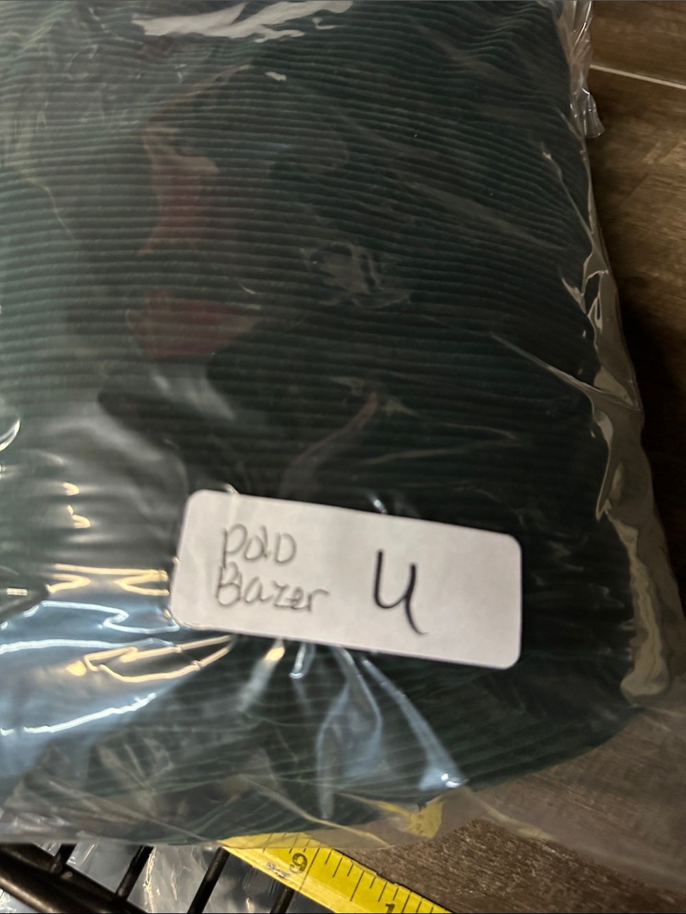 New Polo Ralph Lauren 100% cotton green corduroy preppy classic academic blazer - Picture 16 of 16